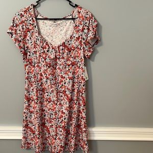 SO brand. Flutter baby doll mini dress size large